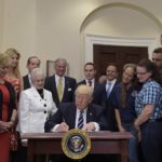 Trump signs executive order increasing apprenticeships